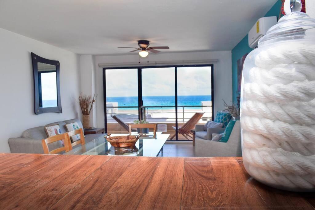 Ocean View Apartment, Best Beach Area, 3 Bedrooms Канкун Экстерьер фото