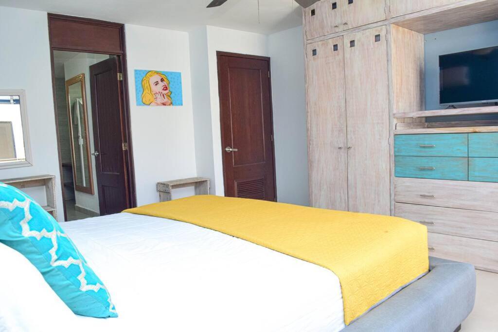 Ocean View Apartment, Best Beach Area, 3 Bedrooms Канкун Экстерьер фото