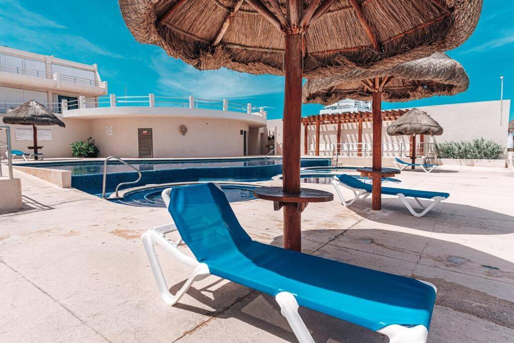 Ocean View Apartment, Best Beach Area, 3 Bedrooms Канкун Экстерьер фото