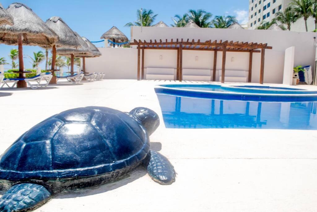 Ocean View Apartment, Best Beach Area, 3 Bedrooms Канкун Экстерьер фото
