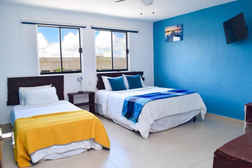 Ocean View Apartment, Best Beach Area, 3 Bedrooms Канкун Экстерьер фото