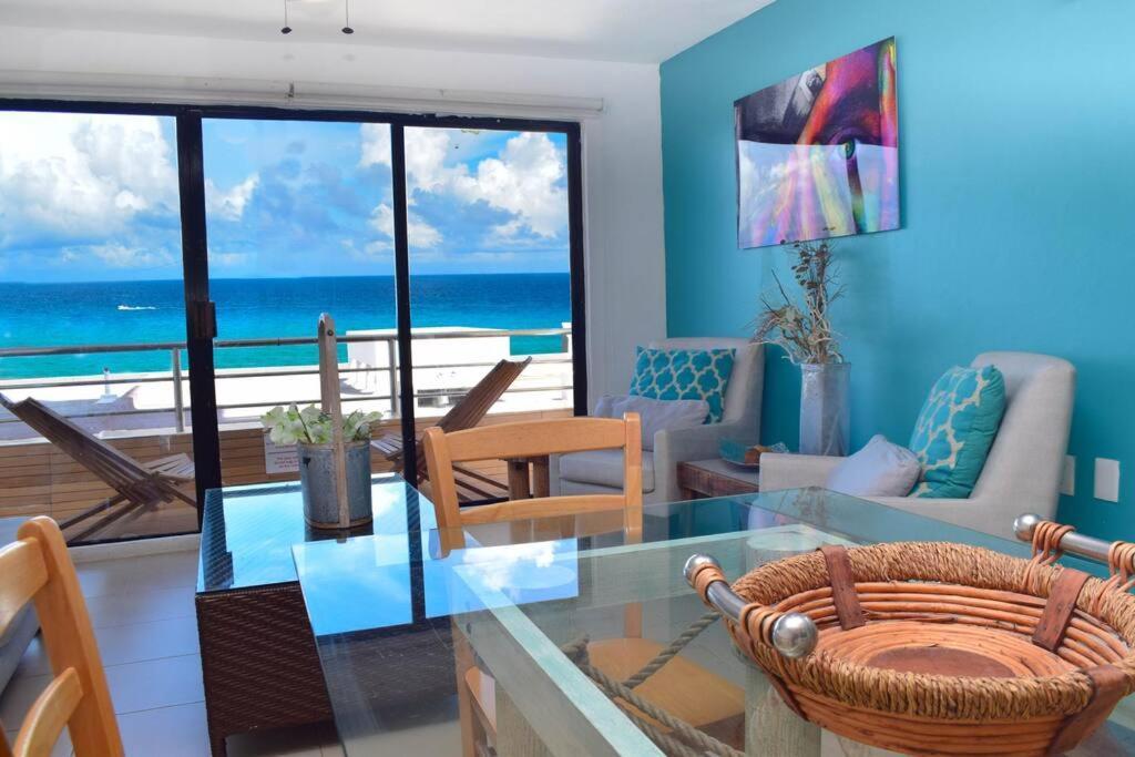 Ocean View Apartment, Best Beach Area, 3 Bedrooms Канкун Экстерьер фото