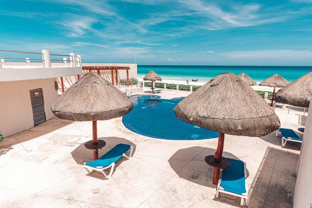 Ocean View Apartment, Best Beach Area, 3 Bedrooms Канкун Экстерьер фото