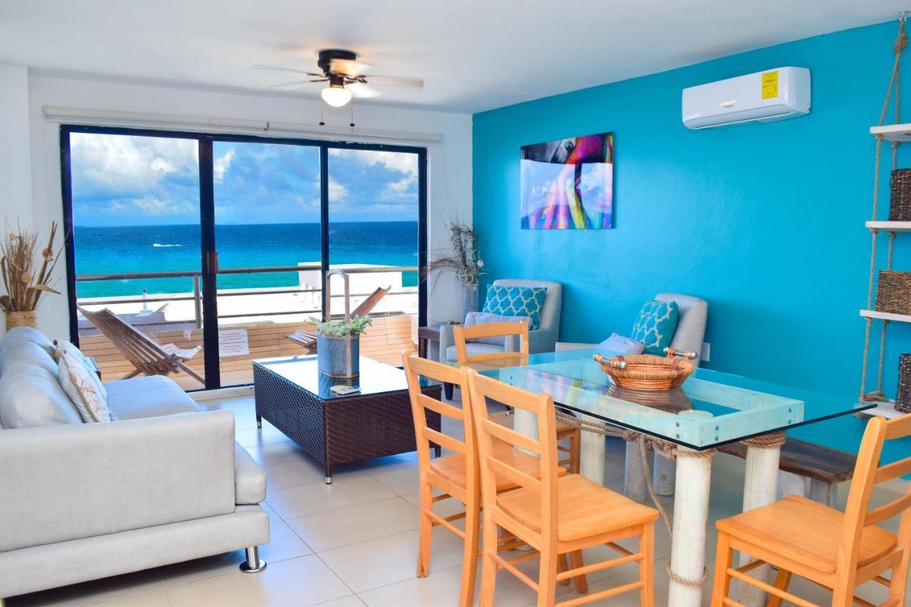 Ocean View Apartment, Best Beach Area, 3 Bedrooms Канкун Экстерьер фото
