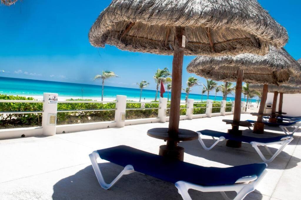 Ocean View Apartment, Best Beach Area, 3 Bedrooms Канкун Экстерьер фото